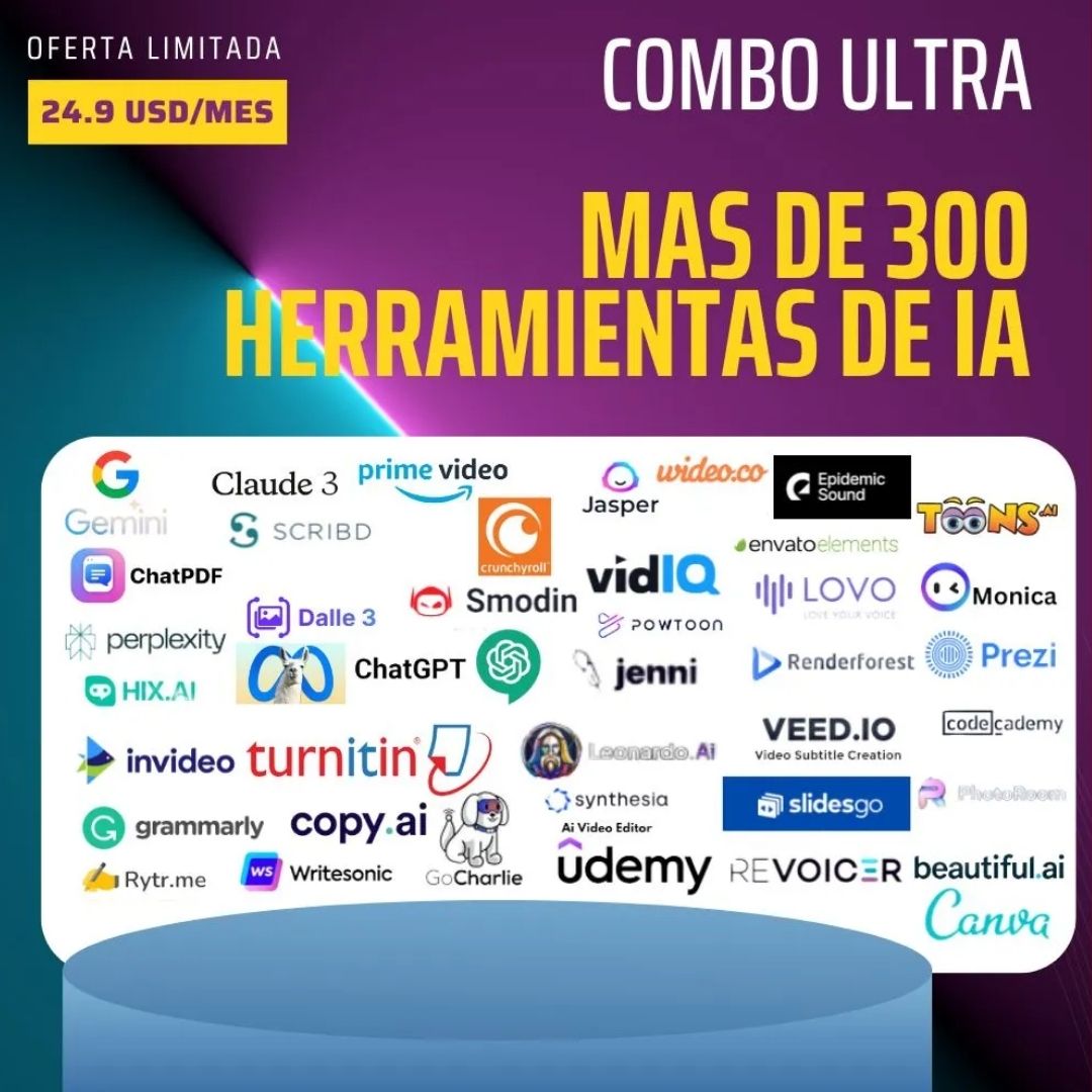 CHATGPT PLUS PREMIUM COMBO (MORE THAN 25 TOOLS)
