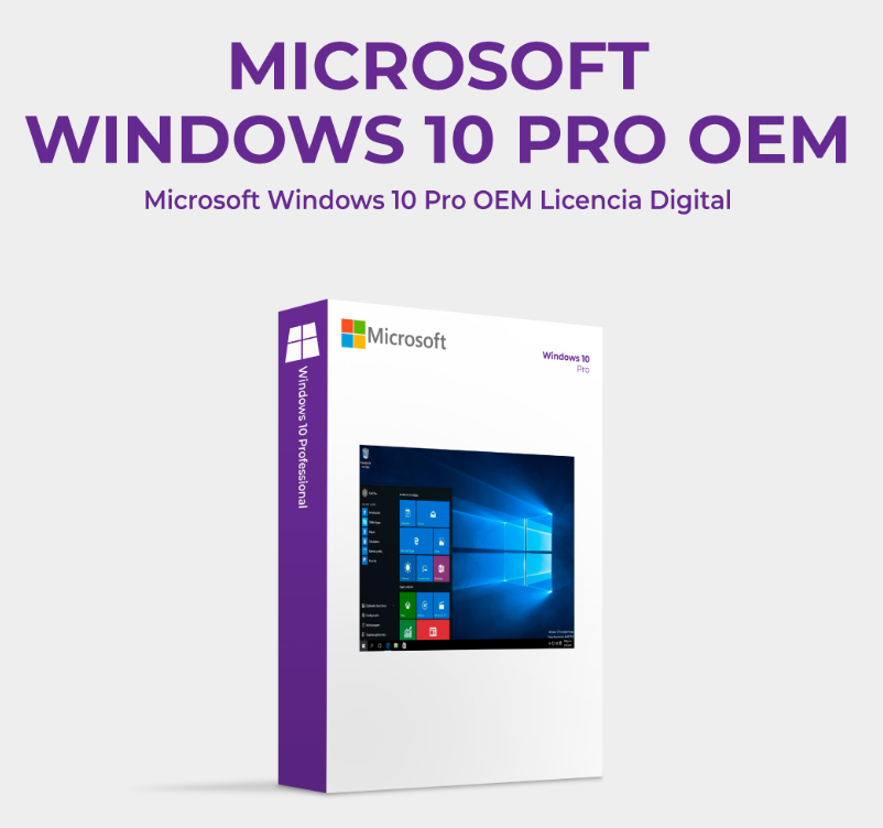 Comprar Windows 10 Pro Barato – Licencia Digital Original 100%