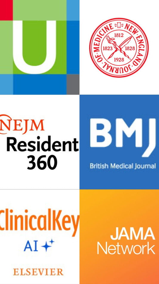 Accede a Clinical Key, NEJM, JAMA Network, Cochrane Library y más. Bases de datos médicas exclusivas con evidencia clínica, guías y artículos científicos para médicos y estudiantes.