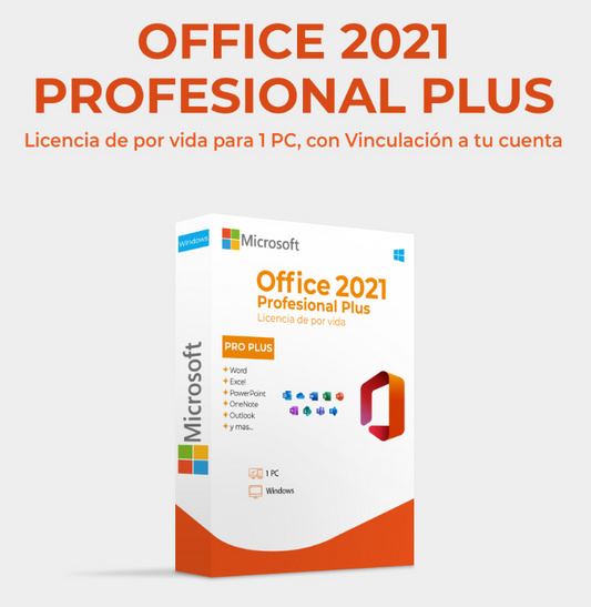 OFFICE PROFESSIONAL PLUS 2021 (LINKED TO YOUR ACCOUNT)💻