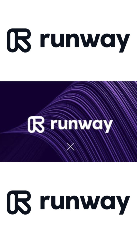 Logo de Runway AI, generador de videos con inteligencia artificial para creadores